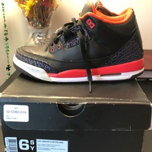 Jordan retro 3 size 6.5